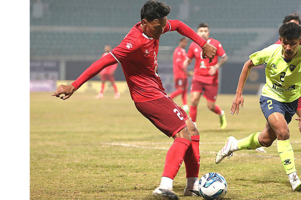 एन्फा राष्ट्रिय लिग:  एनआरटीविरुद्ध मच्छिन्द्रको साँघुरो जित